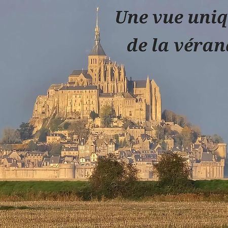 Vue Exceptionnelle Sur Le Mont Saint Michel Villa Huisnes-sur-Mer Exterior photo